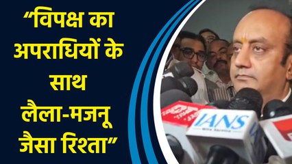 राज्यसभा सांसद Sudhanshu Trivedi ने कई मुद्दों को लेकर विपक्ष को घेरा