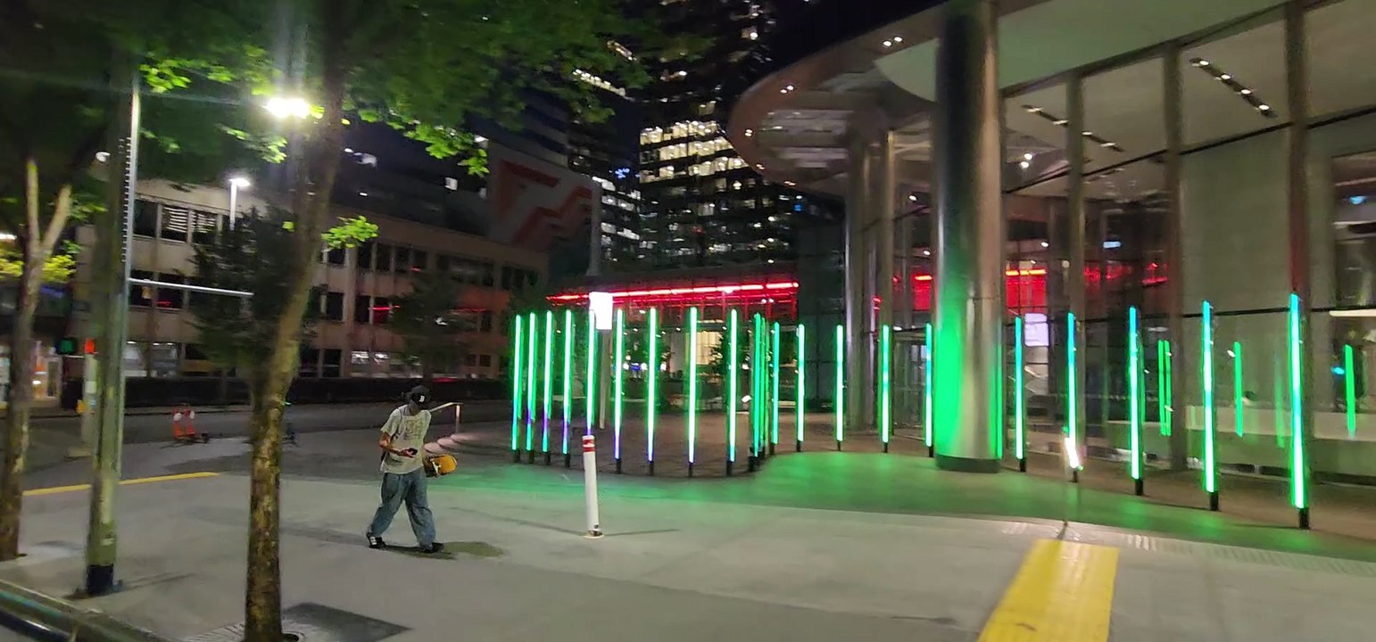 Calgary 6th Street South Wesh Metro Sea Train Station in Calgary Downtown, See How Clean