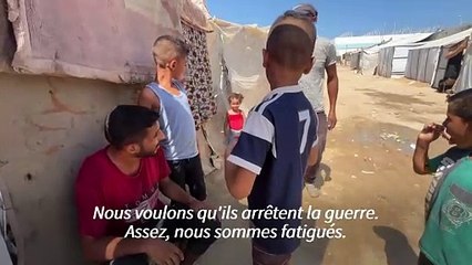 Gaza: la guerre est entrée dans son 12e mois, les Gazaouis "fatigués"
