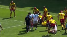 TOP 14 - Essai de Camille LOPEZ (AB) - Aviron Bayonnais – USA Perpignan