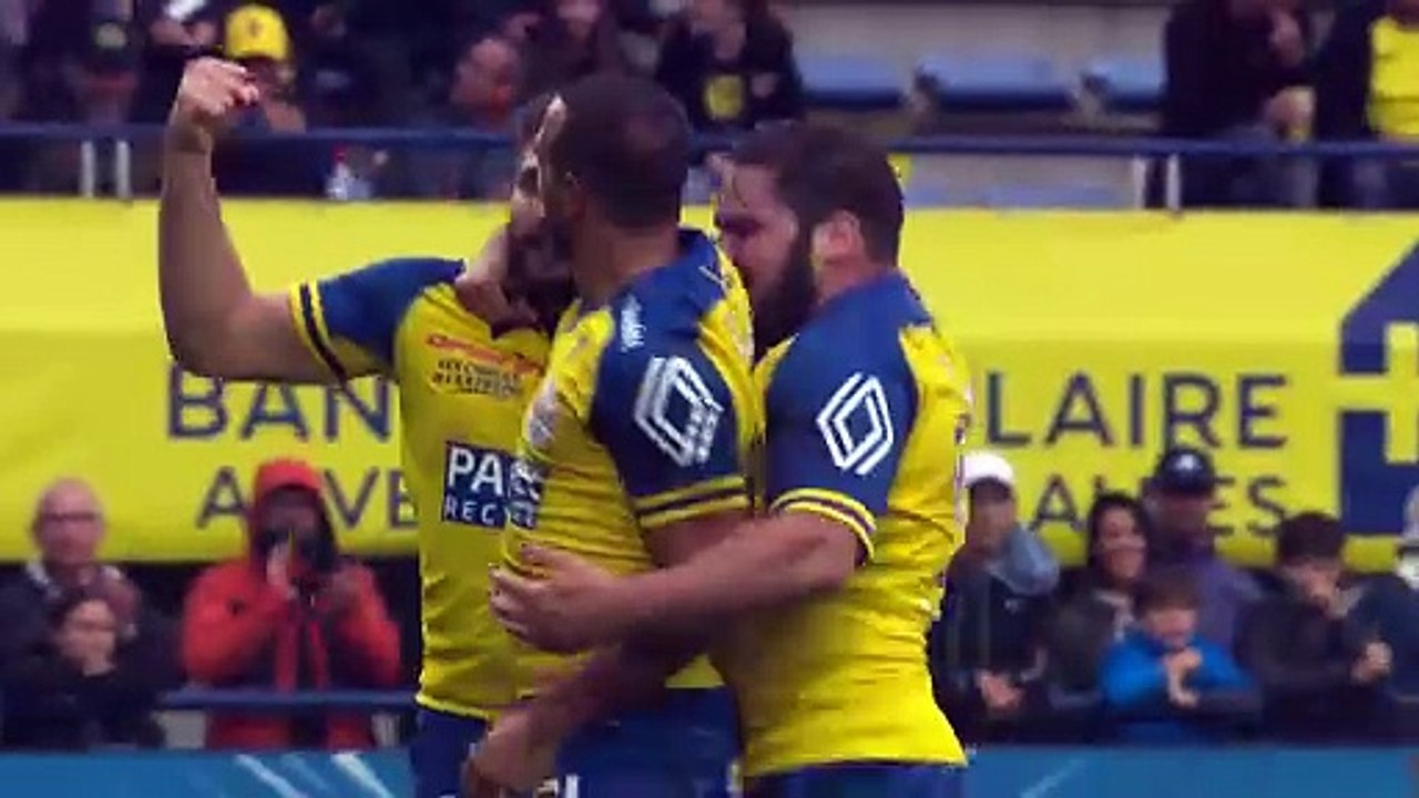 TOP 14 - Essai de Joris JURAND (ASM) - ASM Clermont – Section Paloise