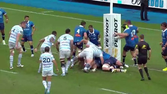 TOP 14 - Essai de Maxime BAUDONNE (R92) - Castres Olympique – Racing 92