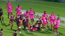 TOP 14 - Essai de Romain BUROS (UBB) - Union Bordeaux-Bègles - Stade Français Paris