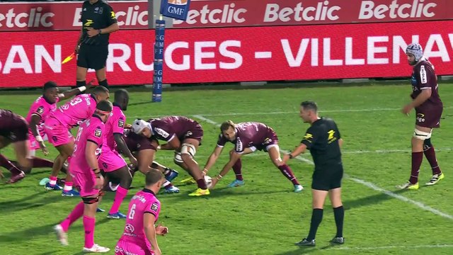TOP 14 - Essai de Nicolas DEPOORTERE 2 (UBB) - Union Bordeaux-Bègles - Stade Français Paris
