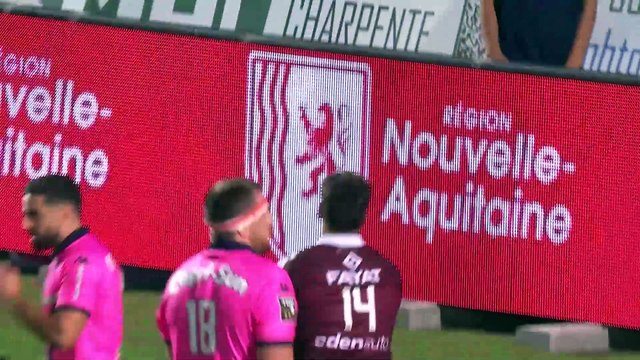 TOP 14 - Essai de Damian PENAUD (UBB) - Union Bordeaux-Bègles - Stade Français Paris