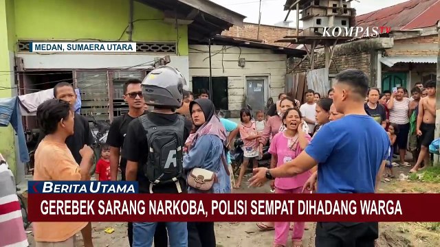 Polisi Gerebek Sarang Narkoba di Medan, Amankan 1 Pengedar Beserta Paket Sabu dan Senjata Tajam