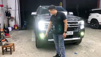 [Chân ái] Độ đèn cho ford everest thương xuyên đi đường dài và đi đêm