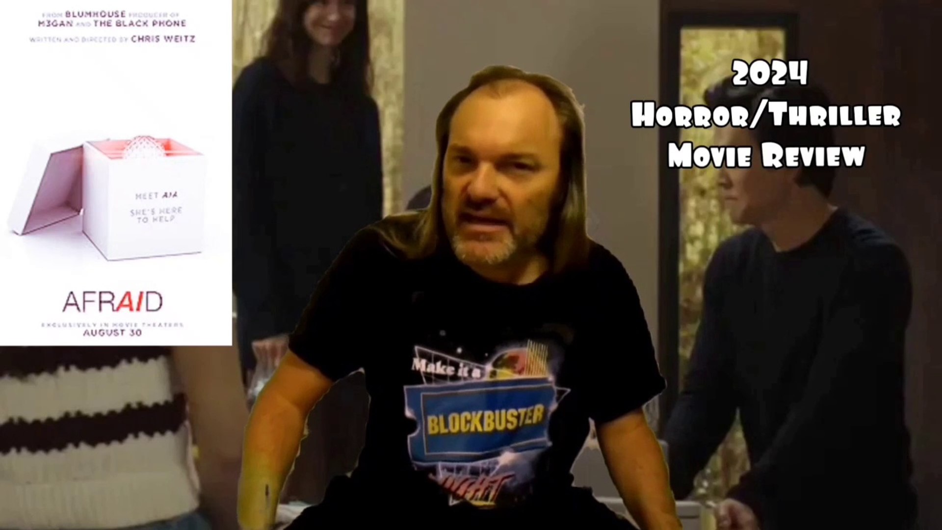 Afraid 2024 Horror/Thriller Movie Review