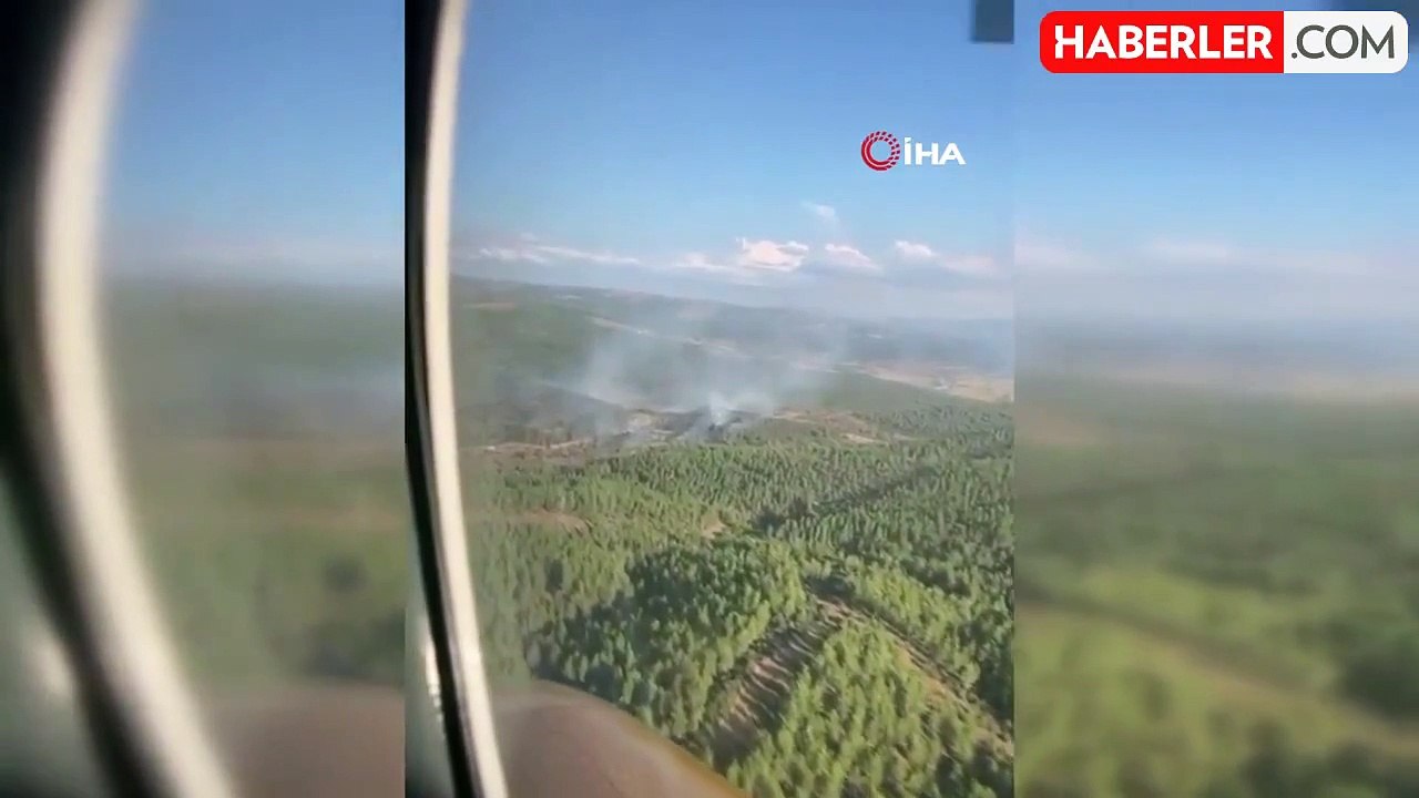 Bursa'da çıkan orman yangını kontrol altına alındı