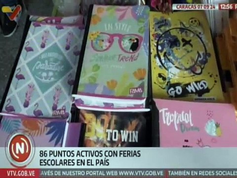 Min. Luis Villegas da inicio a la Expoferia Plan Escolar 2024 en el Círculo Militar de Caracas