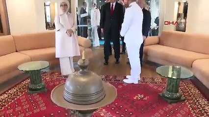 Cumhurbaşkanı Erdoğan yenilenen Savarona Yatı'nda