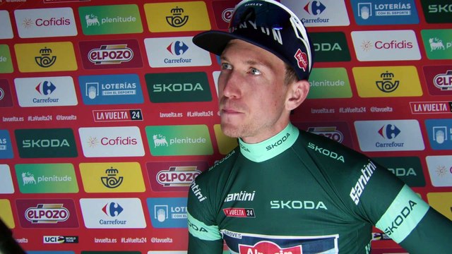 Cycling - La Vuelta 2024 - Kaden Groves : With Wout van Aert's crash, it’s obviously a bittersweet victory