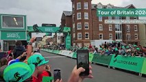 Tour of Britain 2024: The finish line in Felixstowe