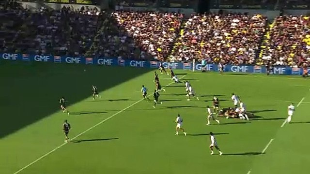TOP 14 - Essai de Gael DREAN (RCT) - Stade Rochelais - RC Toulon