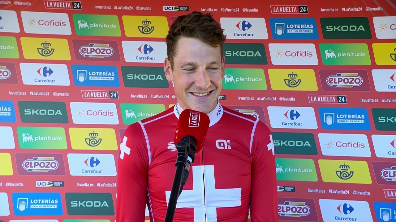 Cycling La Vuelta 2024 Stefan Küng "It’s amazing. I’ve been