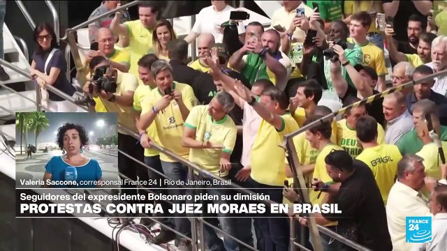 Informe desde Río de Janeiro: Jair Bolsonaro tildó de dictador al juez Alexandre de Moraes