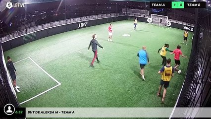 But de Aleksa M - Team A