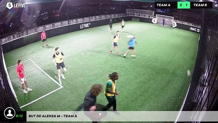 But de Aleksa M - Team A