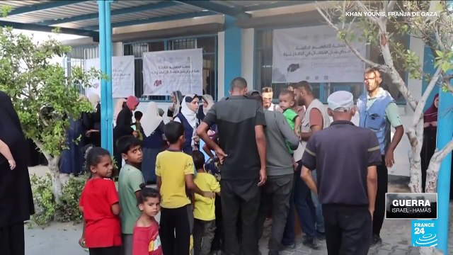 La OMS mantiene viva la esperanza de vacunar contra la polio al 90% de los niños en Gaza