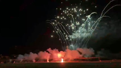 Una mascletá da la traca final a las fiestas de Valladolid