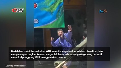 Turis Rusia Jadi Sasaran Amukan Massa Bali Usai Merampok Mobil