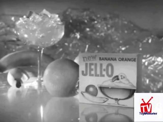 1950s Banana - Orange JELLO TV commercial