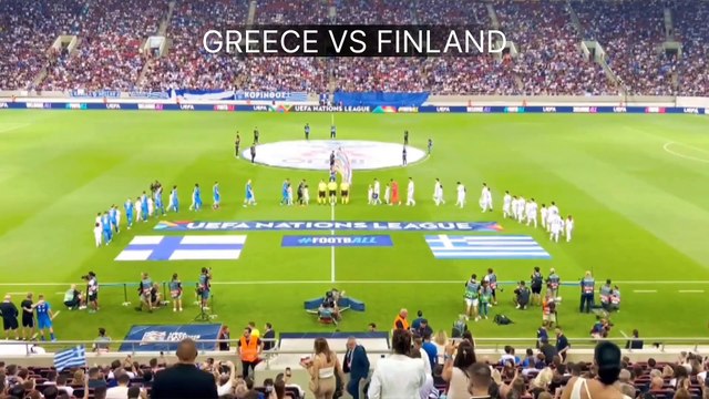 Finland vs Greece 0 x 3 EXTENDED HIGHLIGHTS UEFA Nations League Fotis Ioannidis