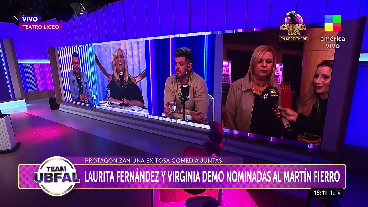 ⭐️LAURITA FERNÁNDEZ Y VIRGINIA DEMO SE PREPARAN PARA EL MARTÍN FIERRO