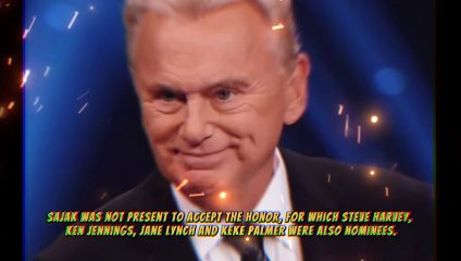 Pat Sajak Honored for First Time Since 1998 With M