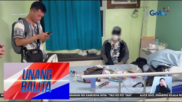 Pasyente at kaniyang bantay, arestado matapos mahuling gumagamit ng ilegal na droga sa loob ng ospital | Unang Balita