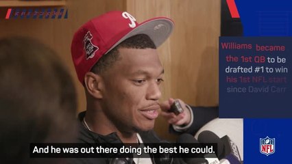 Moore praises Williams as rookie leads Bears to opening day win