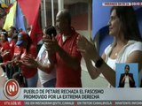 Miranda | Habitantes de Petare rechazan actos fascistas contra Venezuela