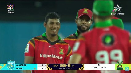 Guyana Amazon Warriors Secure Victory Over St. Lucia Kings