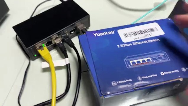 $37 - 10 gigabit SFP+ Fiber Optic Switch w 4 2.5 GBE Ports Unboxing Review #wisebuyreviews