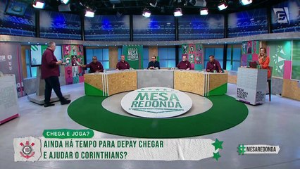 Sim ou não! Chance de sucesso de Depay no Timão é analisada pelo Mesa Redonda
