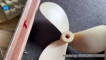 Sinooutput three blades /four blades plastic/nylon small boat propeller with high quality