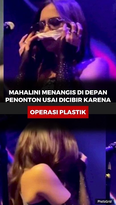 Mahalini Menangis di Depan Penonton Usai Dicibir Karena Operasi Plastik