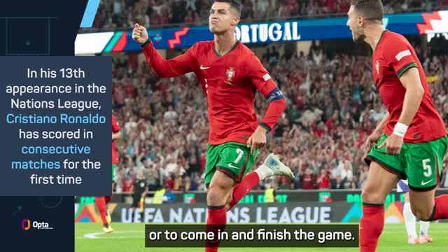 'Cristiano was exemplary' - Martinez explains super sub Ronaldo decision