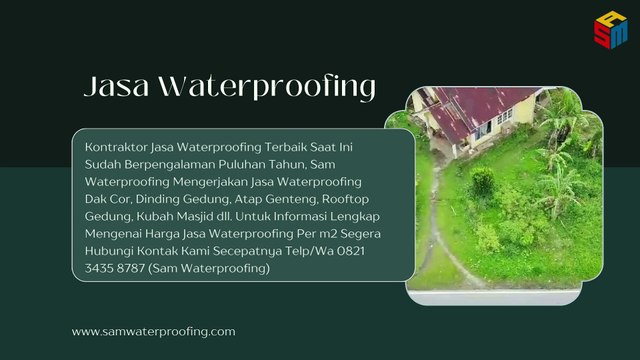 Jasa Aplikator Waterproofing Aspal Cair Bergaransi di Kota Kudus Jawa Tengah