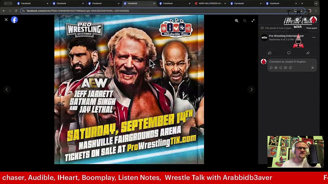 Wrestle Talk With Arabbidb3aver Early Morning Edition News and Upcoming Events!