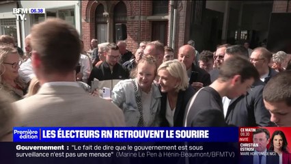 Download Video: Hénin-Beaumont: les électeurs du RN se montrent confiants lors de la rentrée politique de Marine Le Pen