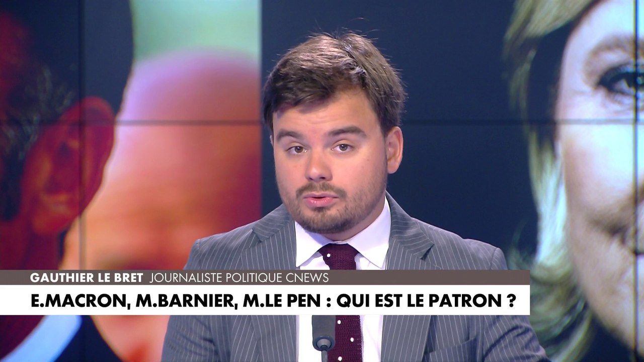L'édito de Gauthier Le Bret : «Emmanuel Macron, Michel Barnier, Marine Le Pen : qui est le patron ?»