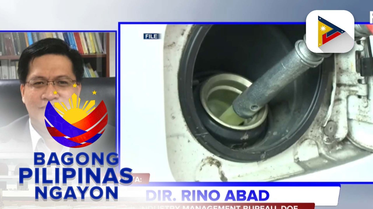 Panayam kay Oil Industry Management Bureau Dir. Rino Abad ng DOE