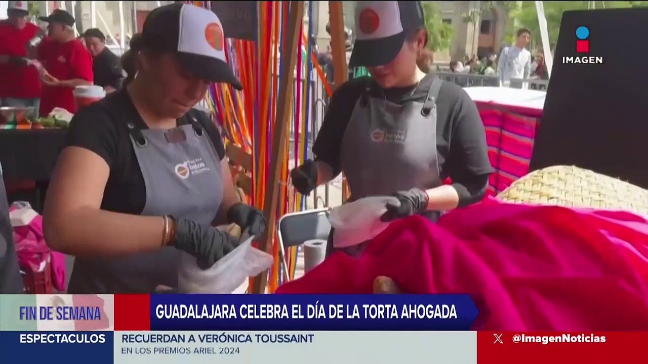 Regalan 25 mil tortas ahogadas en Guadalajara por el Día de la Torta Ahogada
