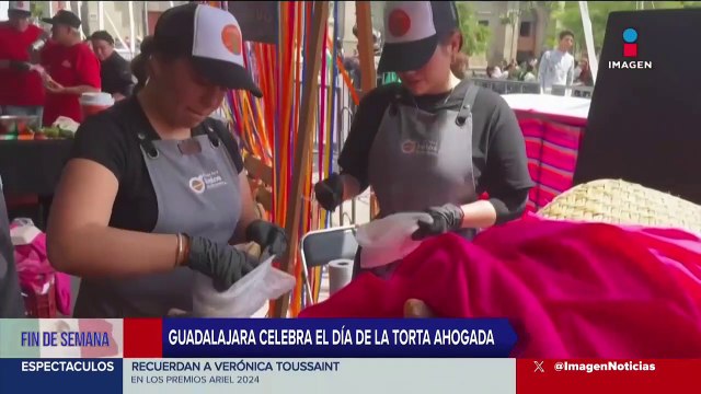 Regalan 25 mil tortas ahogadas en Guadalajara por el Día de la Torta Ahogada
