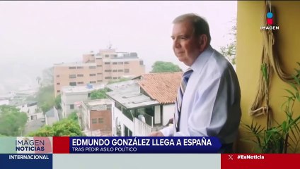 Edmundo González llega a España tras pedir asilo político