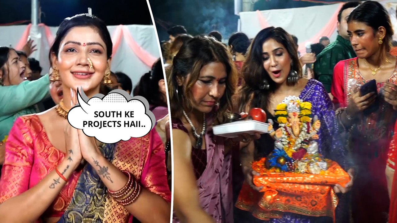 "Soniya Bansal’s Warm Send-Off To Ganpati Bappa; Shares Insights On South Indian Films "