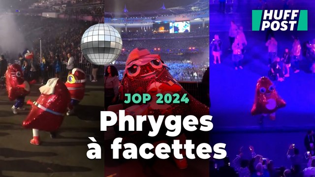 Les phryges font une dernière fois le show à la cérémonie de clôture des Jeux