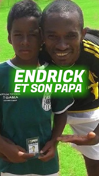 Endrick et son papa !