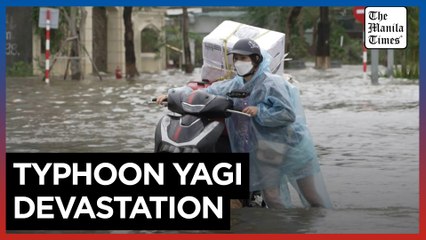 Super Typhoon Yagi causes floods in Vietnam's Haiphong